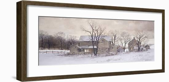 Evening Chores-Ray Hendershot-Framed Giclee Print