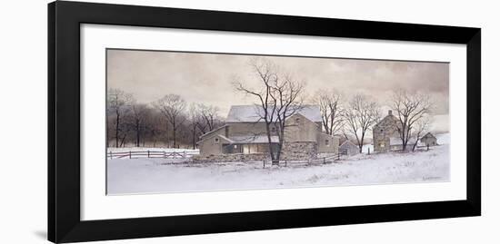 Evening Chores-Ray Hendershot-Framed Giclee Print