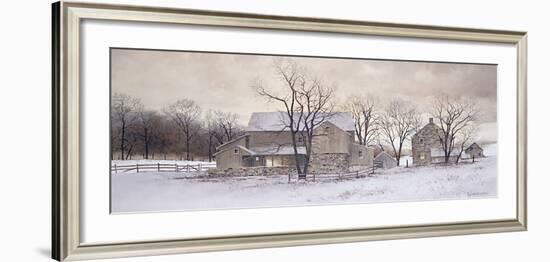Evening Chores-Ray Hendershot-Framed Giclee Print