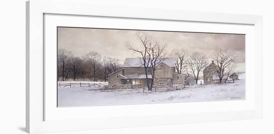 Evening Chores-Ray Hendershot-Framed Giclee Print