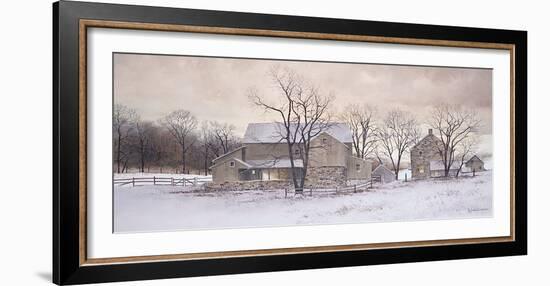 Evening Chores-Ray Hendershot-Framed Art Print