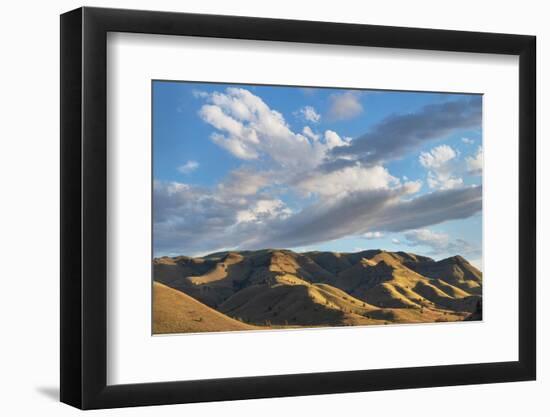 Evening clouds over Clarno Unit of John Day Fossil Beds National Monument, Oregon-Alan Majchrowicz-Framed Photographic Print