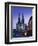 Evening, Cologne Cathedral and Hohenzollern Bridge, Cologne, Rhineland-Westphalia, Germany-Walter Bibikow-Framed Photographic Print