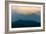 Evening Colored View of Blue Horizons-Daniel Prudek-Framed Photographic Print