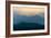 Evening Colored View of Blue Horizons-Daniel Prudek-Framed Photographic Print