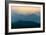 Evening Colored View of Blue Horizons-Daniel Prudek-Framed Photographic Print