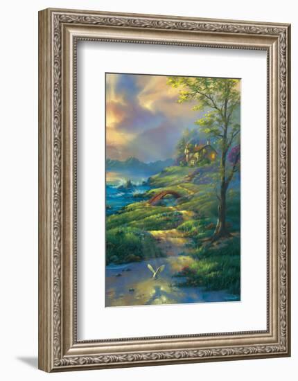 Evening Comfort-Jim Warren-Framed Premium Giclee Print