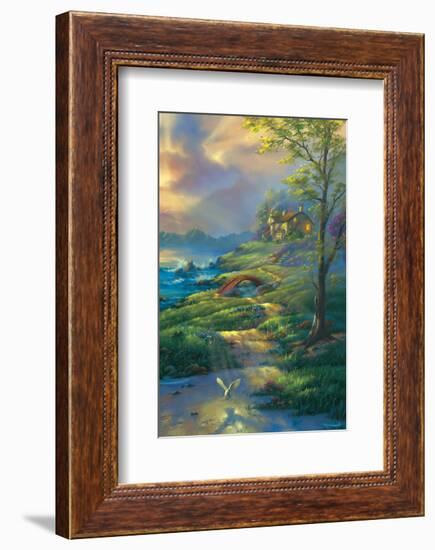 Evening Comfort-Jim Warren-Framed Premium Giclee Print