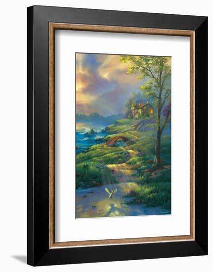 Evening Comfort-Jim Warren-Framed Premium Giclee Print