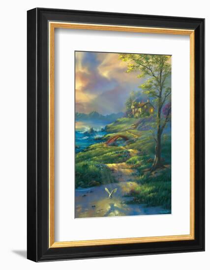 Evening Comfort-Jim Warren-Framed Premium Giclee Print