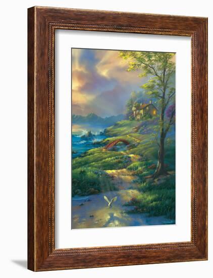 Evening Comfort-Jim Warren-Framed Premium Giclee Print