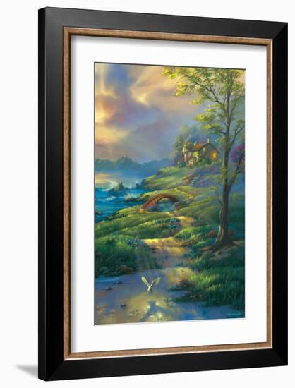 Evening Comfort-Jim Warren-Framed Premium Giclee Print