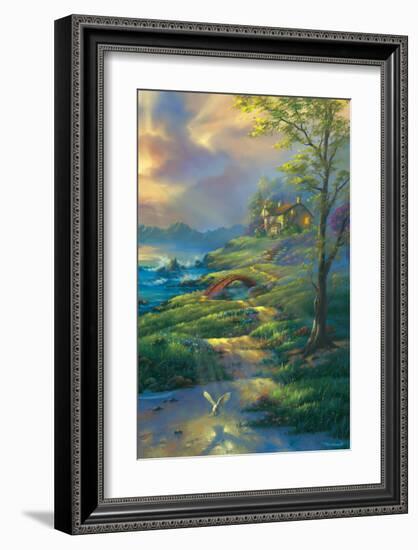 Evening Comfort-Jim Warren-Framed Premium Giclee Print