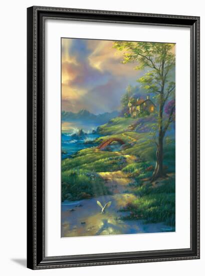 Evening Comfort-Jim Warren-Framed Premium Giclee Print