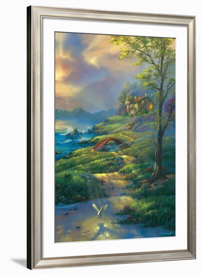 Evening Comfort-Jim Warren-Framed Premium Giclee Print