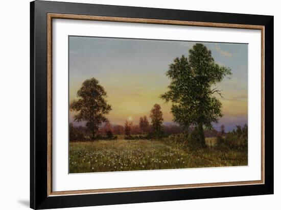 Evening Daisies-Bill Makinson-Framed Giclee Print