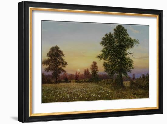 Evening Daisies-Bill Makinson-Framed Giclee Print