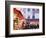 Evening Detail, Place du Tertre, Montmartre, Paris, France-Walter Bibikow-Framed Photographic Print