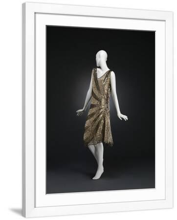 green emerald velvet dress 1925 Zig-Zag Dress with Art Deco Seam Lines