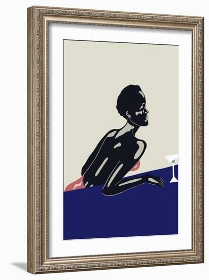 Evening Drink, 2016-Yi Xiao Chen-Framed Giclee Print