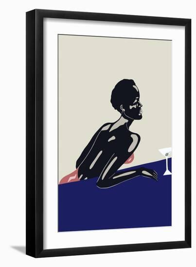 Evening Drink, 2016-Yi Xiao Chen-Framed Giclee Print