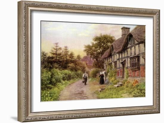 Evening, Elmley Castle, Worcester-Alfred Robert Quinton-Framed Giclee Print