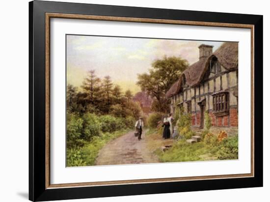 Evening, Elmley Castle, Worcester-Alfred Robert Quinton-Framed Giclee Print