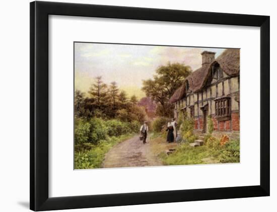 Evening, Elmley Castle, Worcester-Alfred Robert Quinton-Framed Giclee Print