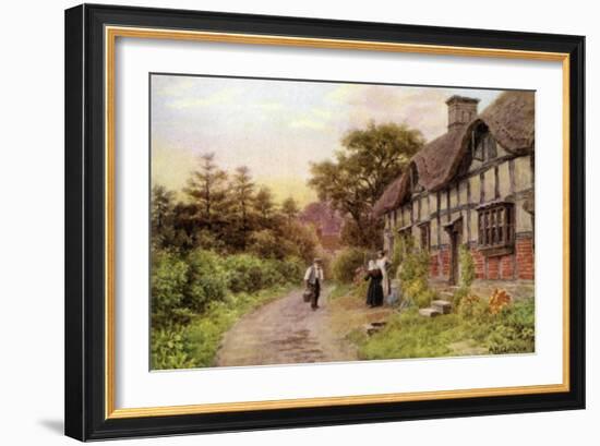 Evening, Elmley Castle, Worcester-Alfred Robert Quinton-Framed Giclee Print