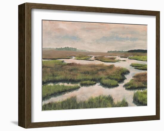 Evening Estuary II-Michael Willett-Framed Art Print