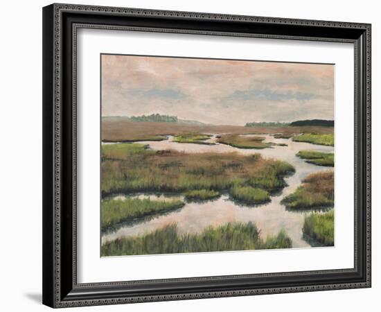 Evening Estuary II-Michael Willett-Framed Art Print