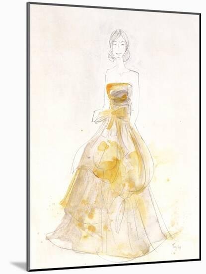 Evening Fashion I-Kari Taylor-Mounted Giclee Print