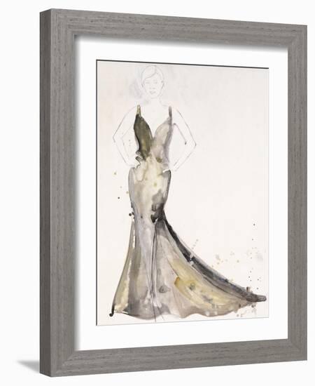 Evening Fashion II-Kari Taylor-Framed Giclee Print