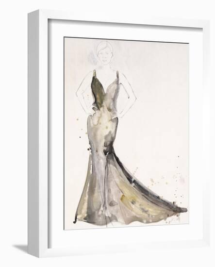 Evening Fashion II-Kari Taylor-Framed Giclee Print