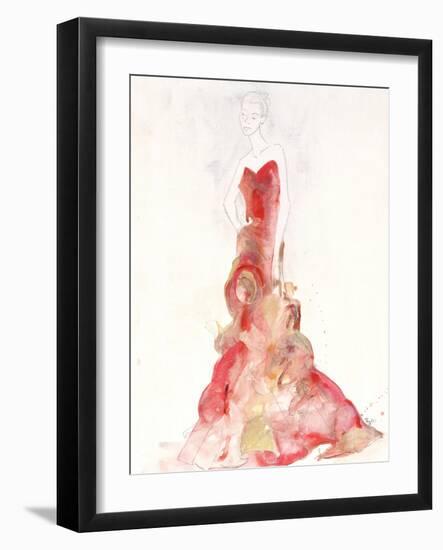 Evening Fashion VI-Kari Taylor-Framed Giclee Print