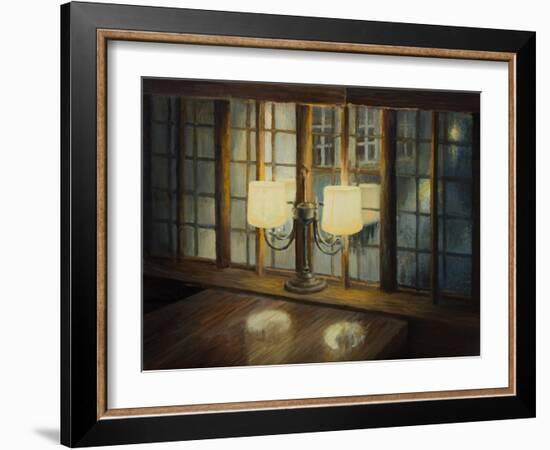 Evening For Two-kirilstanchev-Framed Art Print