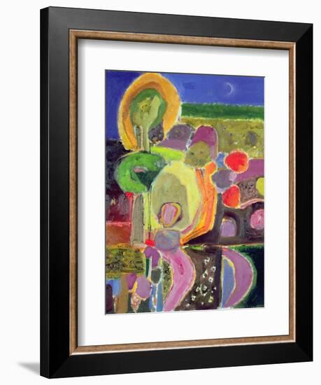 Evening Garden, 2004-Derek Balmer-Framed Giclee Print