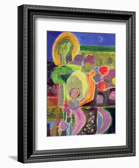 Evening Garden, 2004-Derek Balmer-Framed Giclee Print