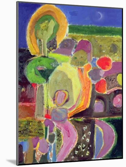 Evening Garden, 2004-Derek Balmer-Mounted Giclee Print