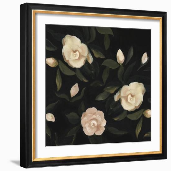 Evening Gardenias I-Emma Scarvey-Framed Premium Giclee Print