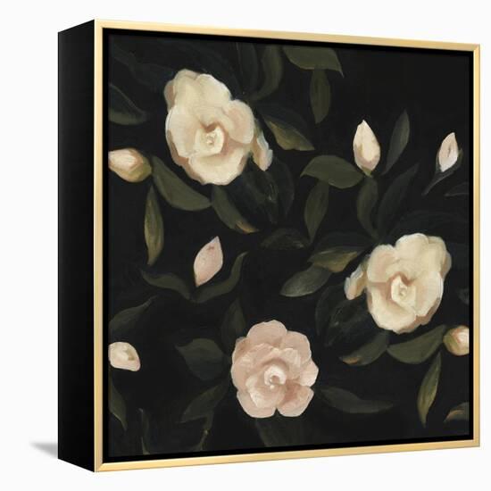 Evening Gardenias I-Emma Scarvey-Framed Stretched Canvas