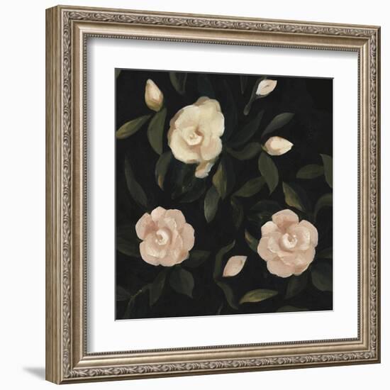 Evening Gardenias II-Emma Scarvey-Framed Art Print