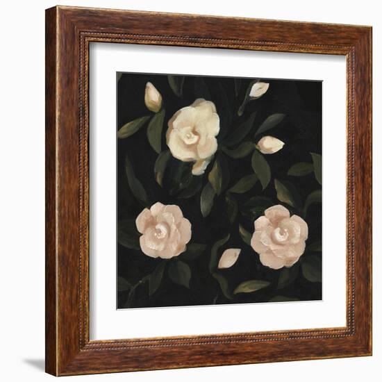 Evening Gardenias II-Emma Scarvey-Framed Art Print