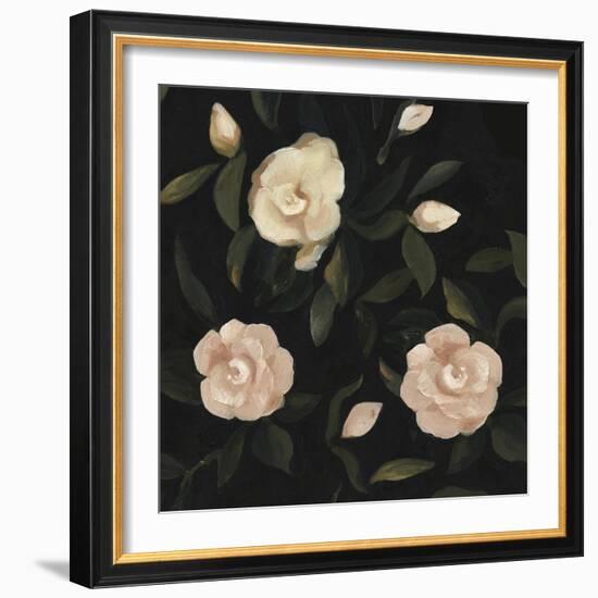 Evening Gardenias II-Emma Scarvey-Framed Art Print