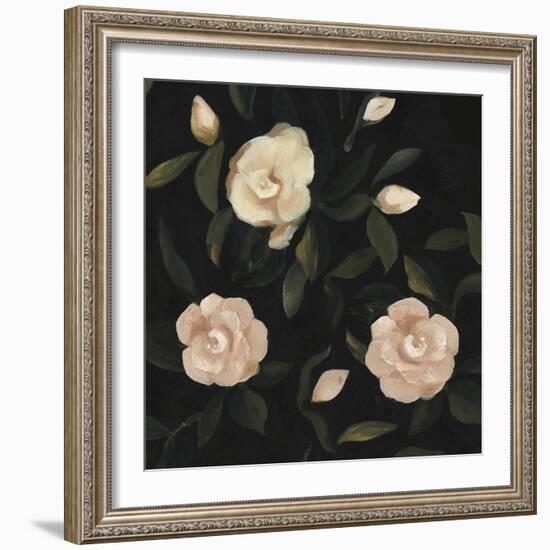 Evening Gardenias II-Emma Scarvey-Framed Premium Giclee Print