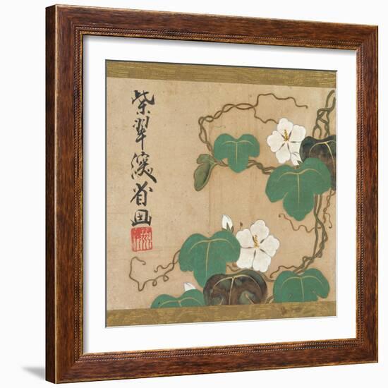 Evening Glories-Ogata Kenzan-Framed Giclee Print