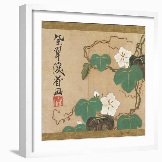 Evening Glories-Ogata Kenzan-Framed Giclee Print