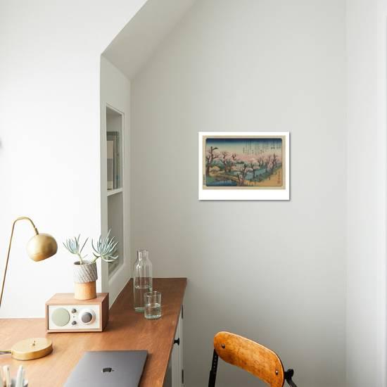 Evening Glow At Koganei Bridge Giclee Print Ando Hiroshige Art Com Evening Glow At Koganei Bridge Giclee Print Ando Hiroshige Art Com