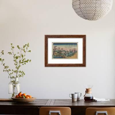 Evening Glow At Koganei Bridge Giclee Print Ando Hiroshige Art Com Evening Glow At Koganei Bridge Giclee Print Ando Hiroshige Art Com