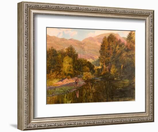 Evening Glow - Cumberland-Charles Richardson-Framed Giclee Print